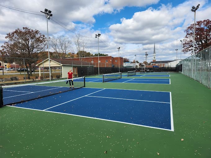Red Bank City Park pickleball courts