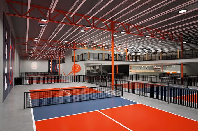 Volli pickleball courts