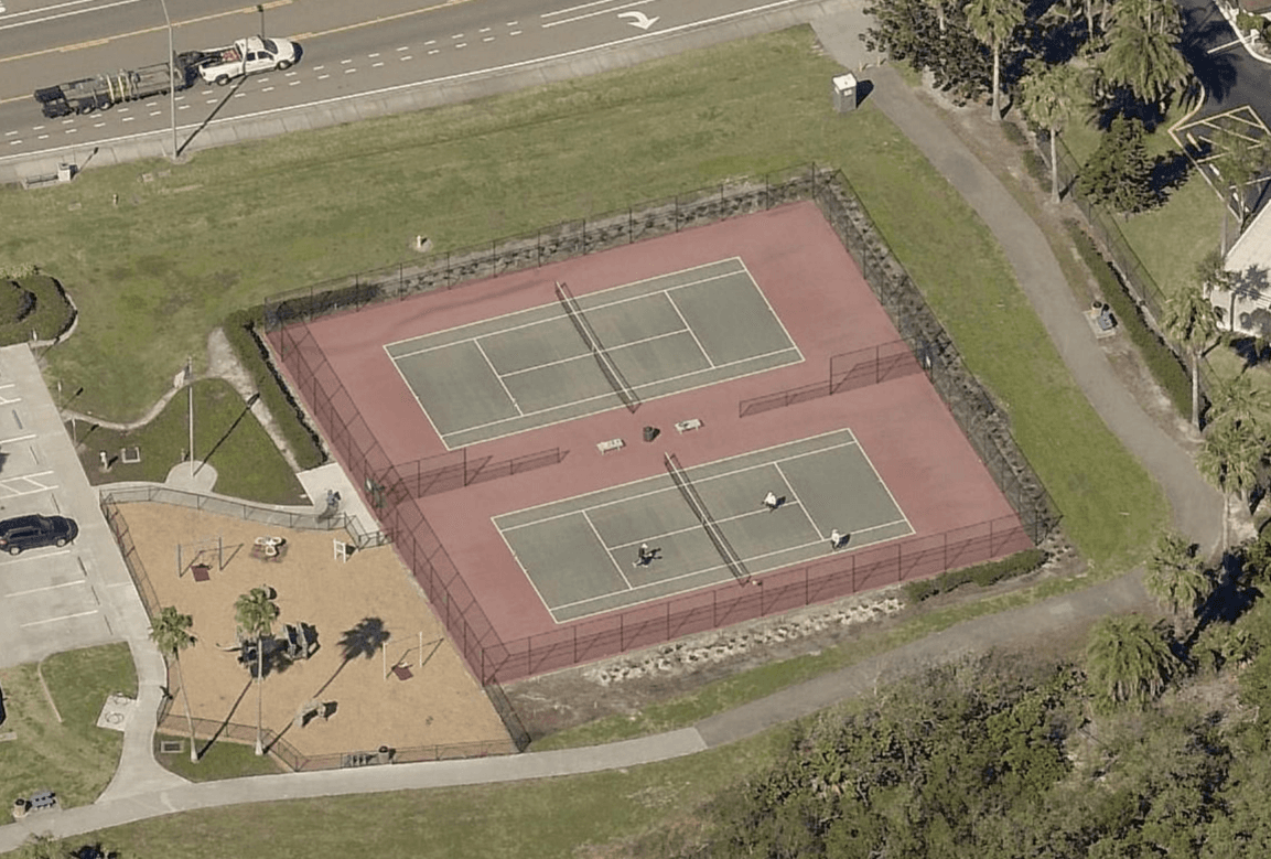 clearwater beach rec center pickleball courts