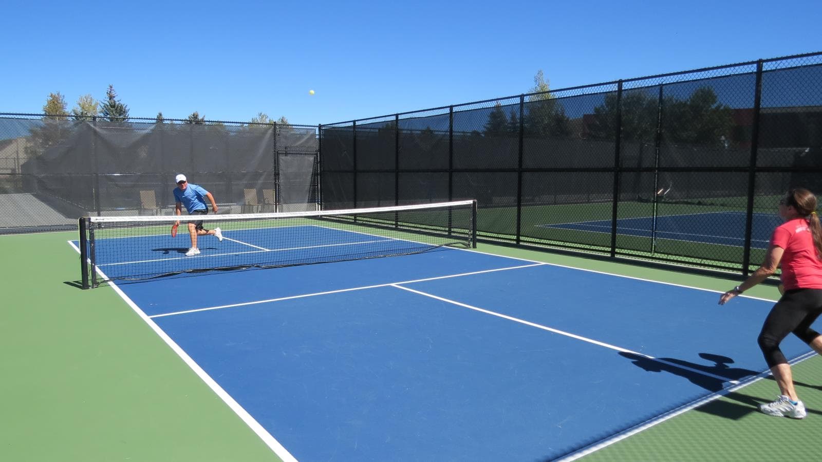 The Park City Municipal Athletic & Recreation Center pickleball courts
