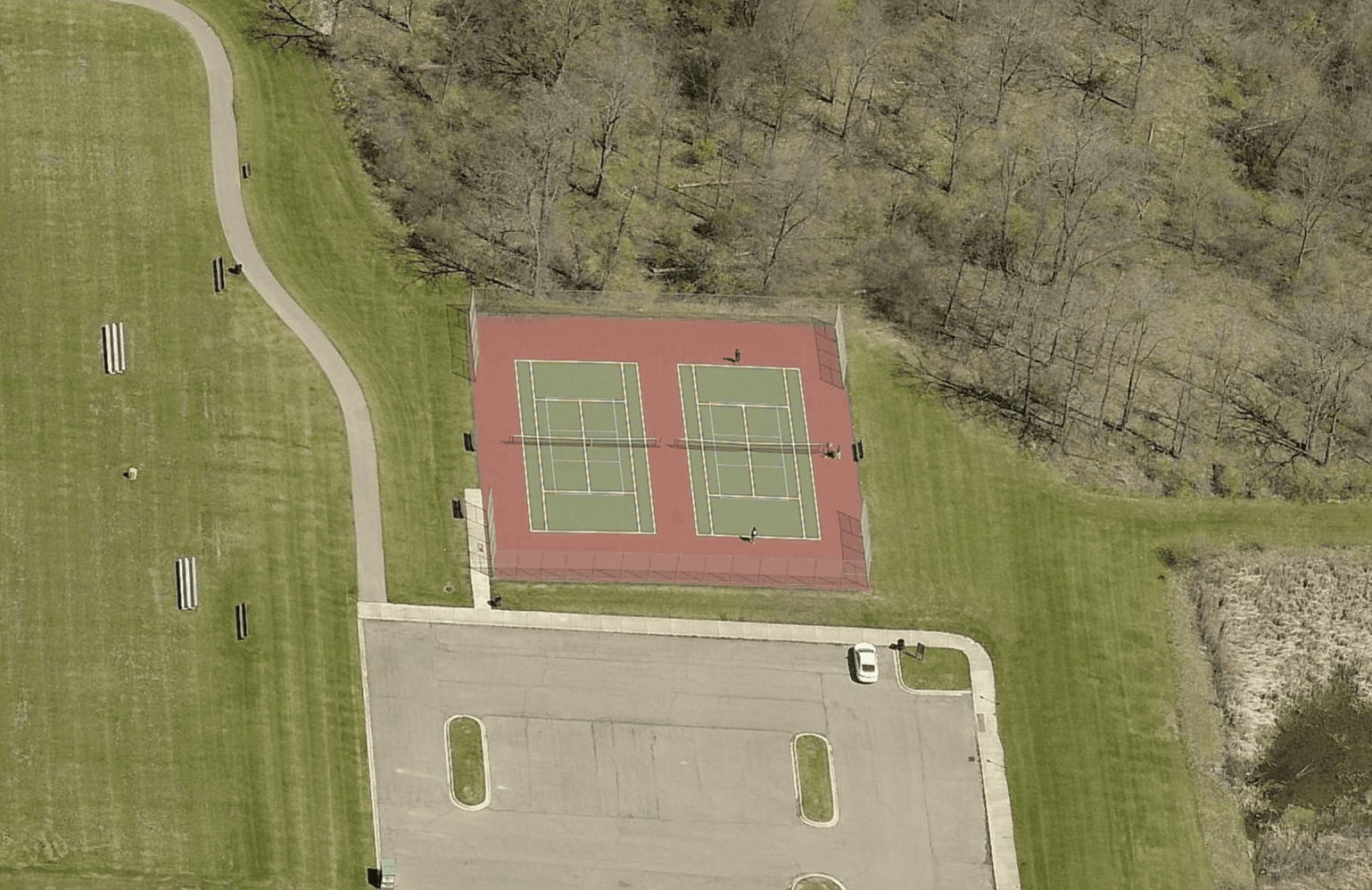Jesse Decker Park pickleball courts