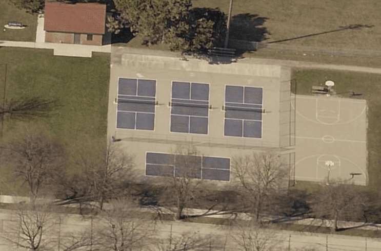 Solbraa Park pickleball courts