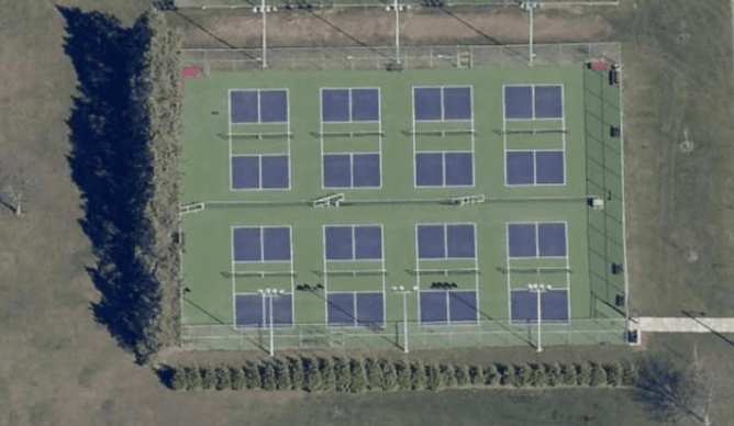 Helke Park pickleball courts