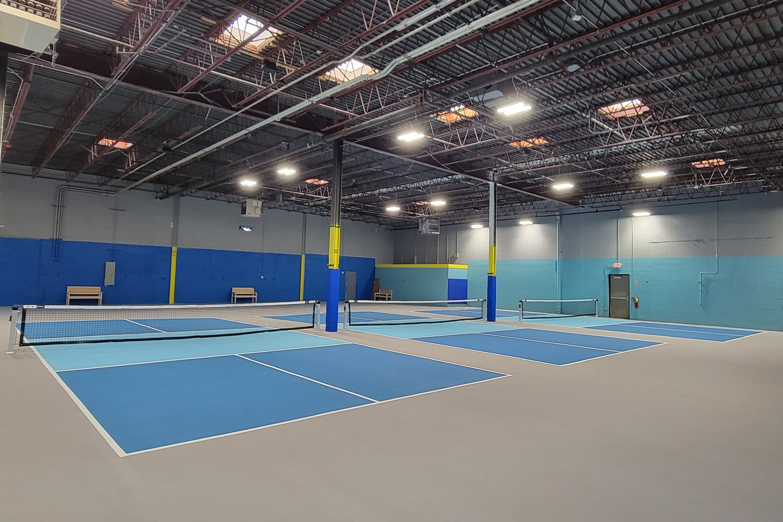 One More Game Pickleball and Badminton pickleball courts
