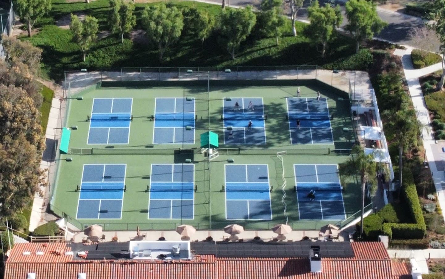 Nellie Gail Ranch Tennis and Pickleball Club pickleball courts