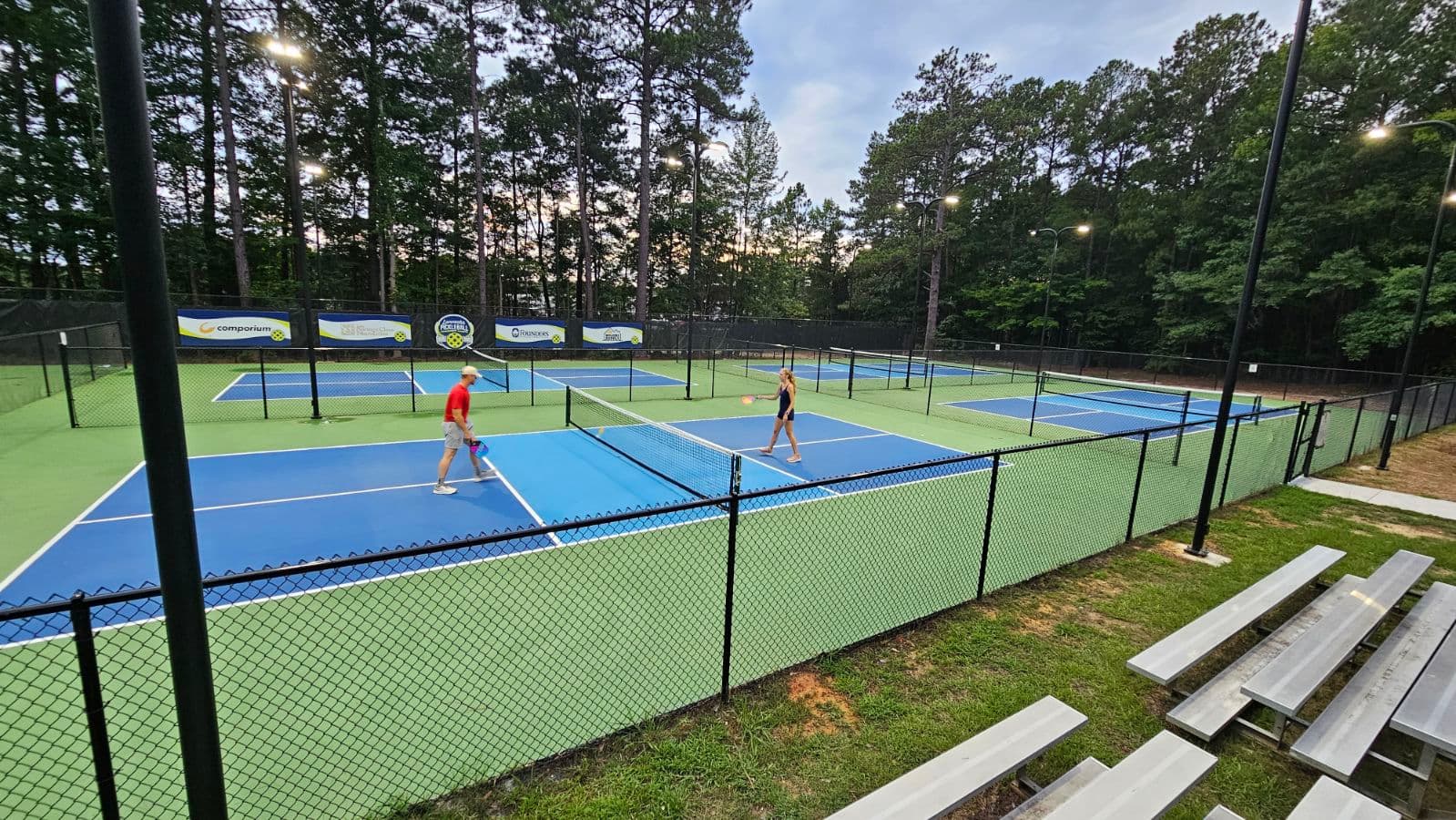 Lancaster Pickleball Community Courts pickleball courts