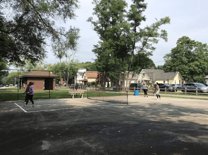 Lillian St Park pickleball courts