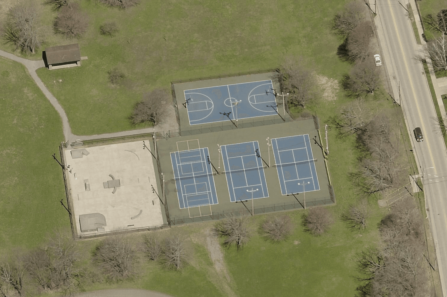 Beaty Park pickleball courts