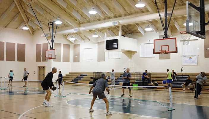 Midtown YMCA pickleball courts