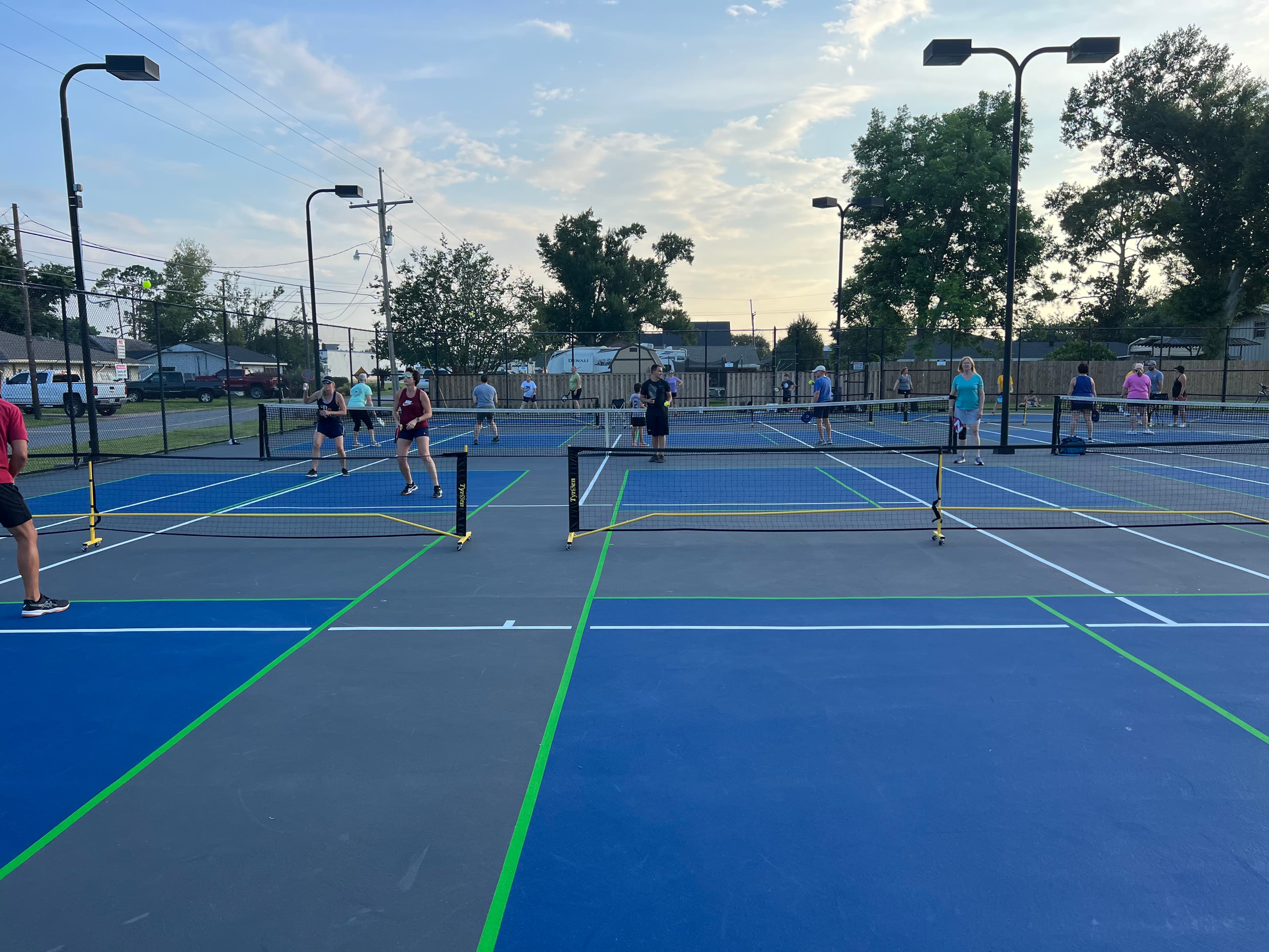 Lockport pickleball courts