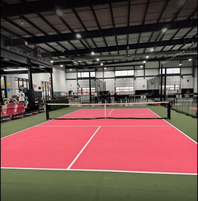 Courts and Commons Pickleball Facility and Micro Food Hall pickleball courts