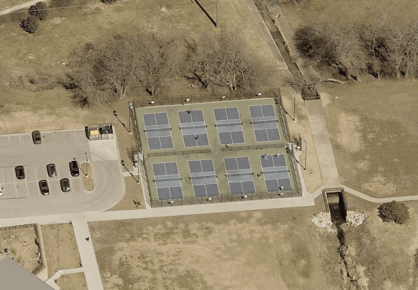 Meadowbrook Park pickleball courts