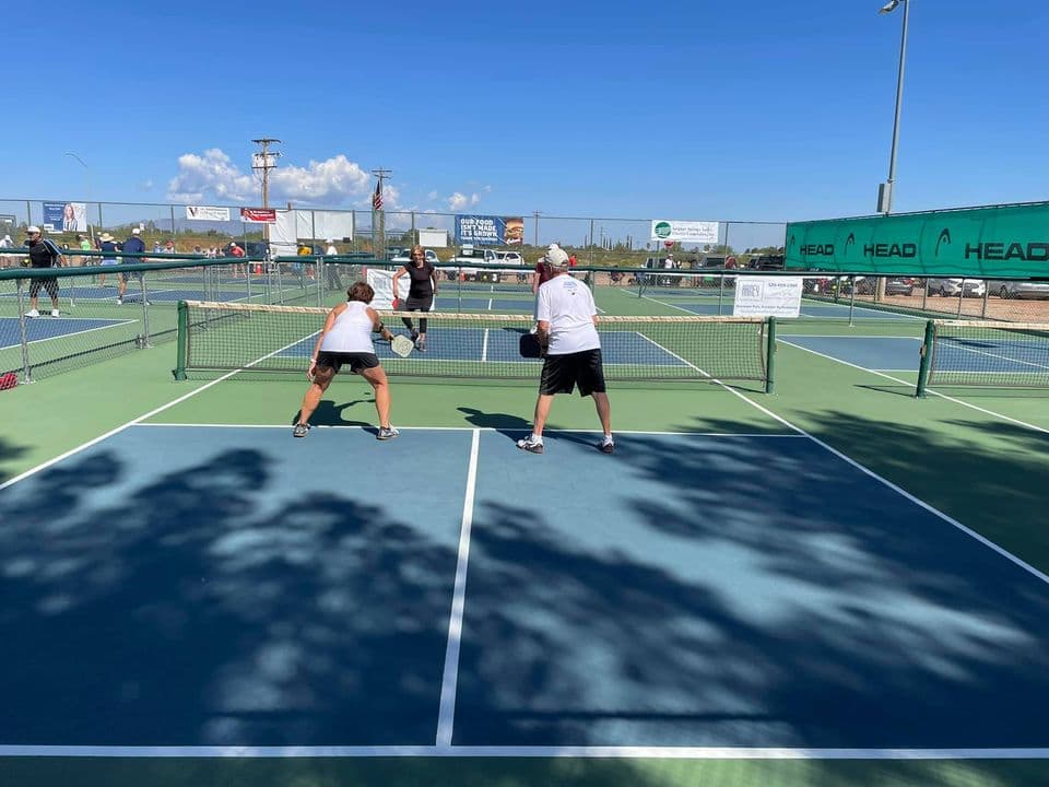 Oscar Yrun Community Center pickleball courts