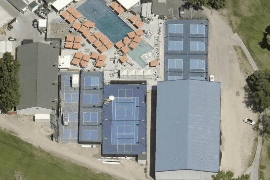 The River Club pickleball courts