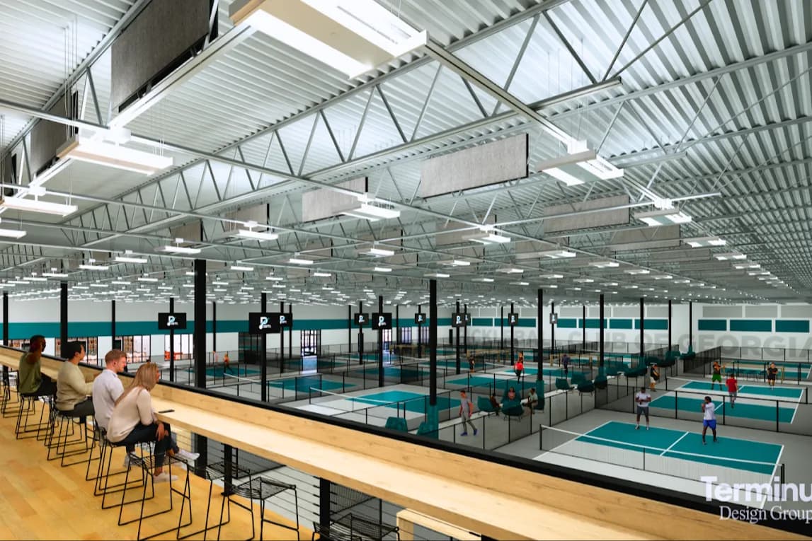 Pickleball Club of Georgia pickleball courts