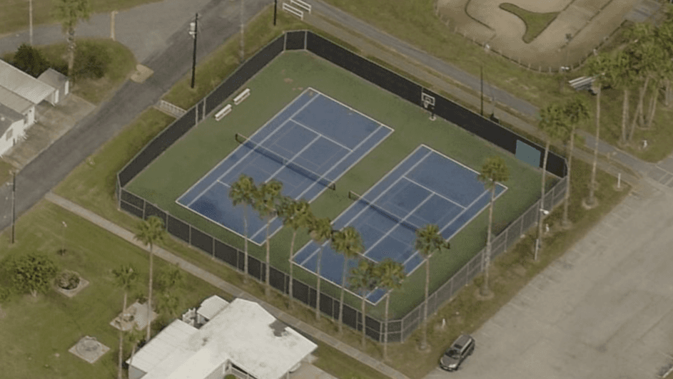 Fun-n-sun Rv Resort pickleball courts
