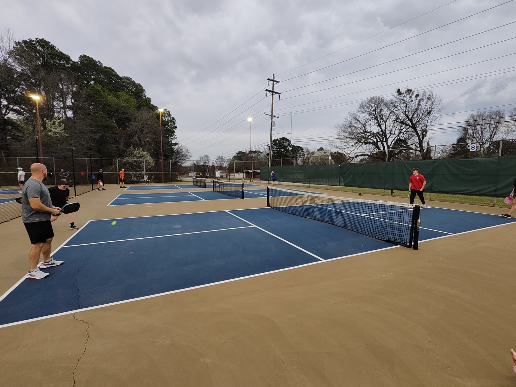 Southwest Center Park pickleball courts