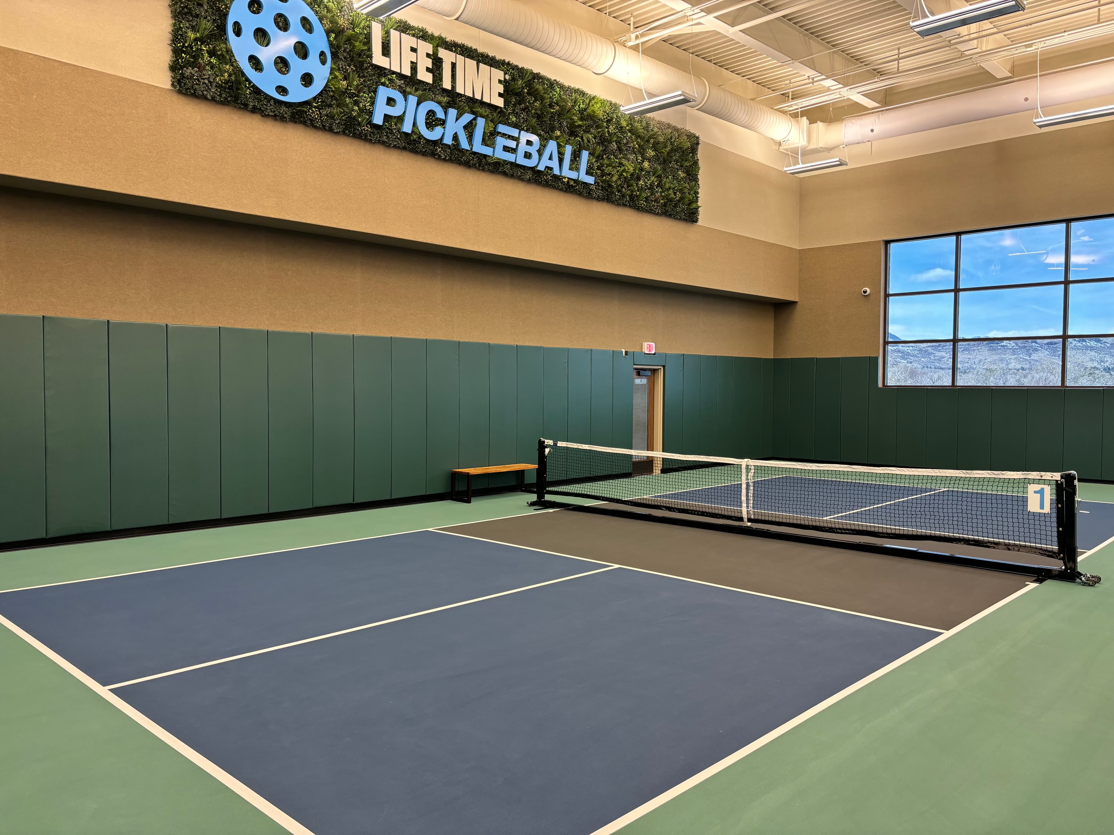 Life Time Denver West pickleball courts