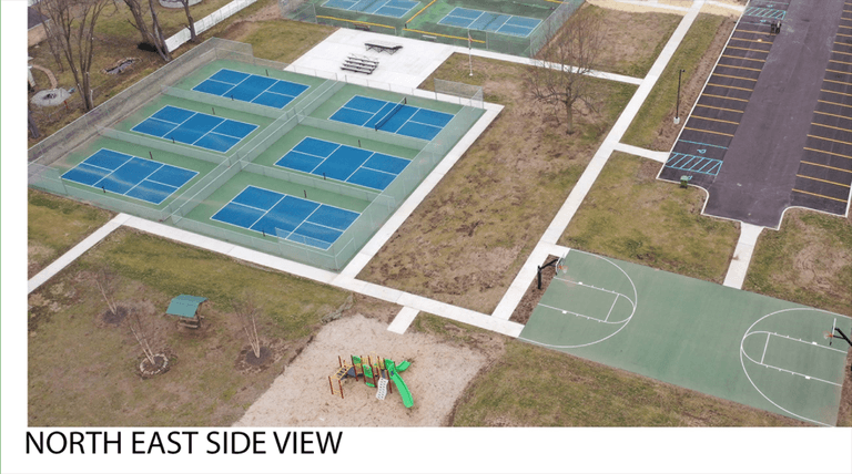 Brittlebank Park pickleball courts