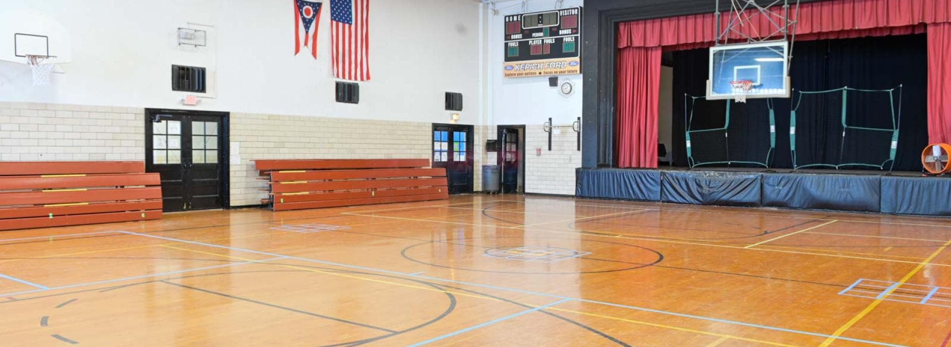 Garrettsville Family YMCA pickleball courts