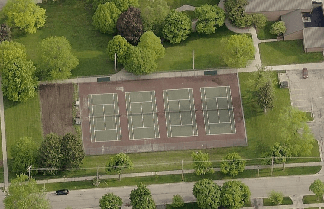 Letts Community Center pickleball courts