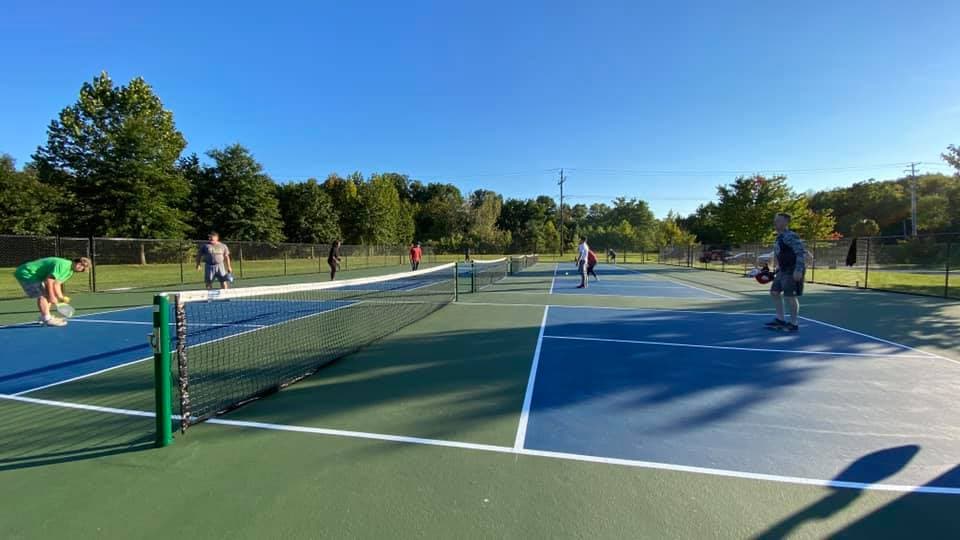 Mill Race Park pickleball courts