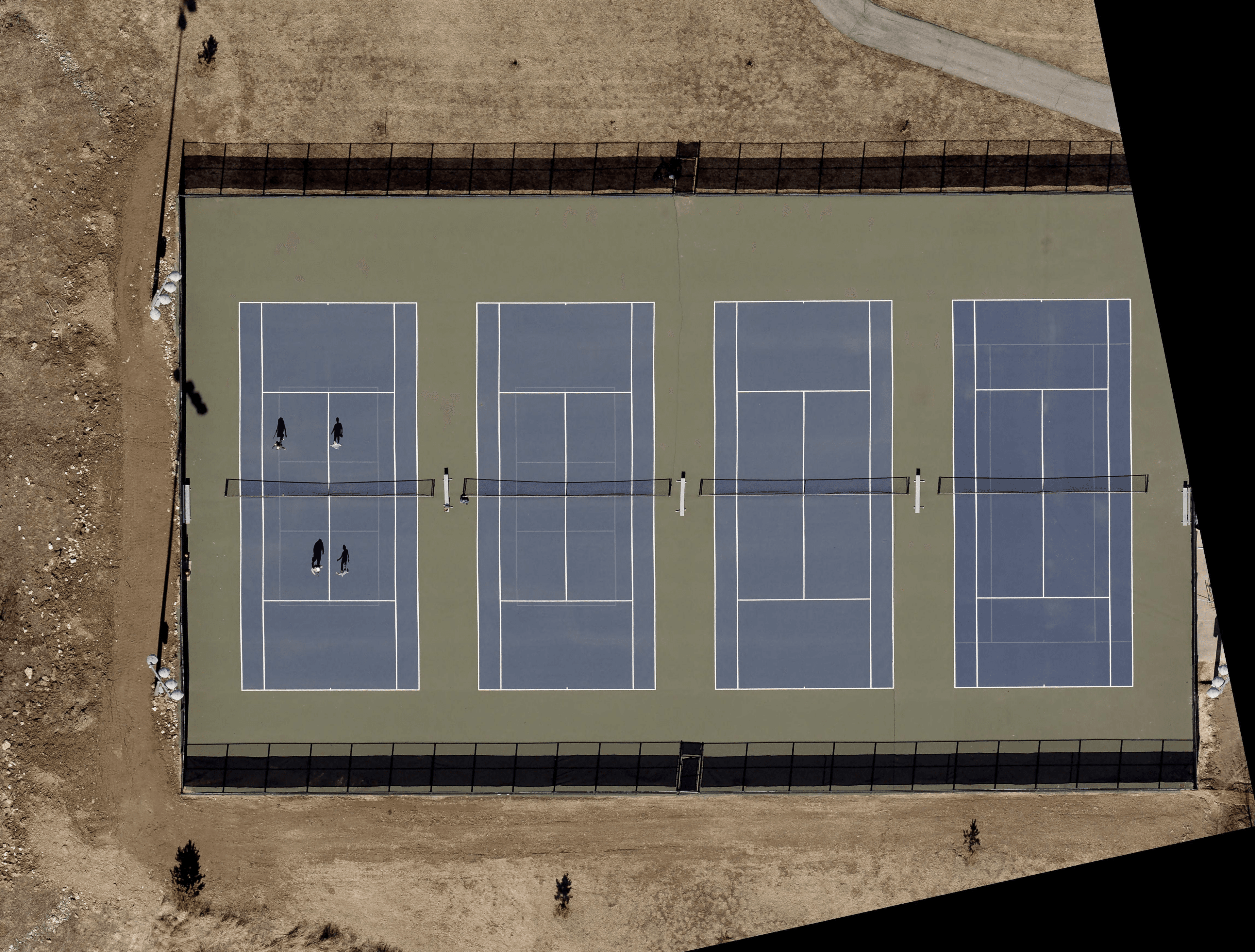 James E. Pounds Tennis Center at Phoenix Park pickleball courts