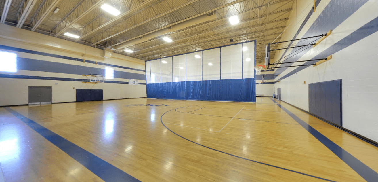 Blair Family YMCA pickleball courts