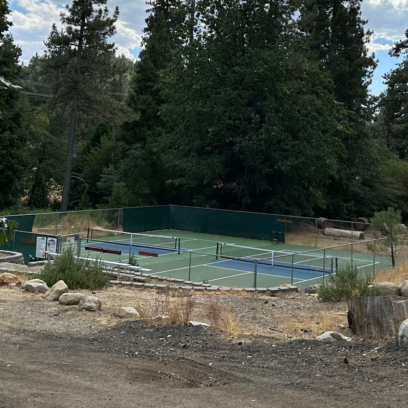 Idyllwild Pickle Ball pickleball courts