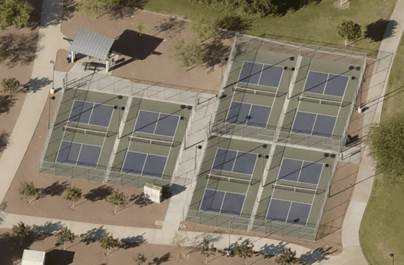 Paseo Highlands Pickleball Complex pickleball courts