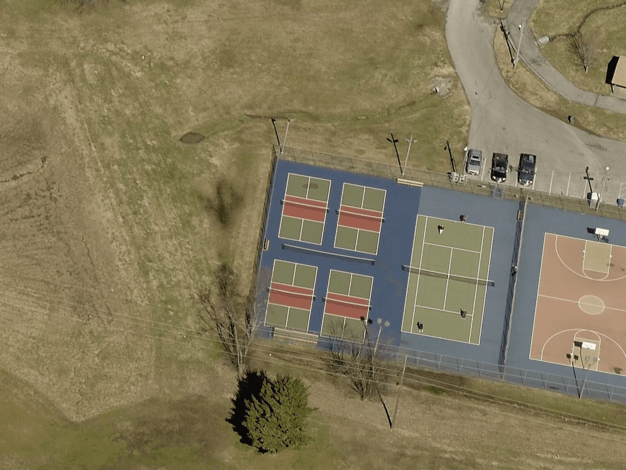 Pickleball Quad, Anna City Park pickleball courts
