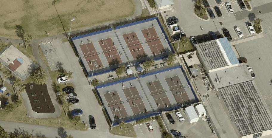 Mcelroy Park pickleball courts