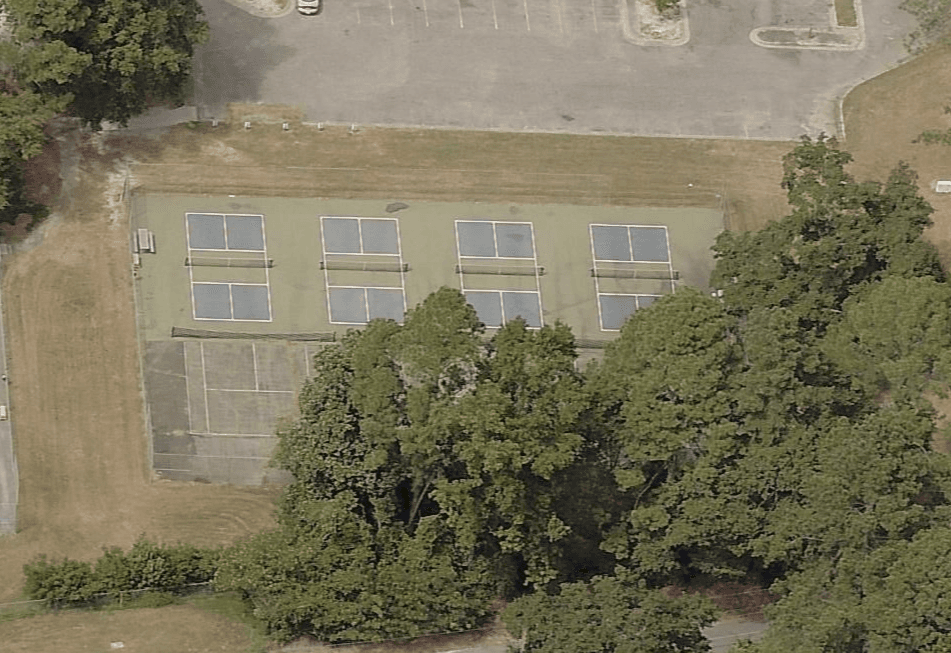 Goldsboro Country Club pickleball courts