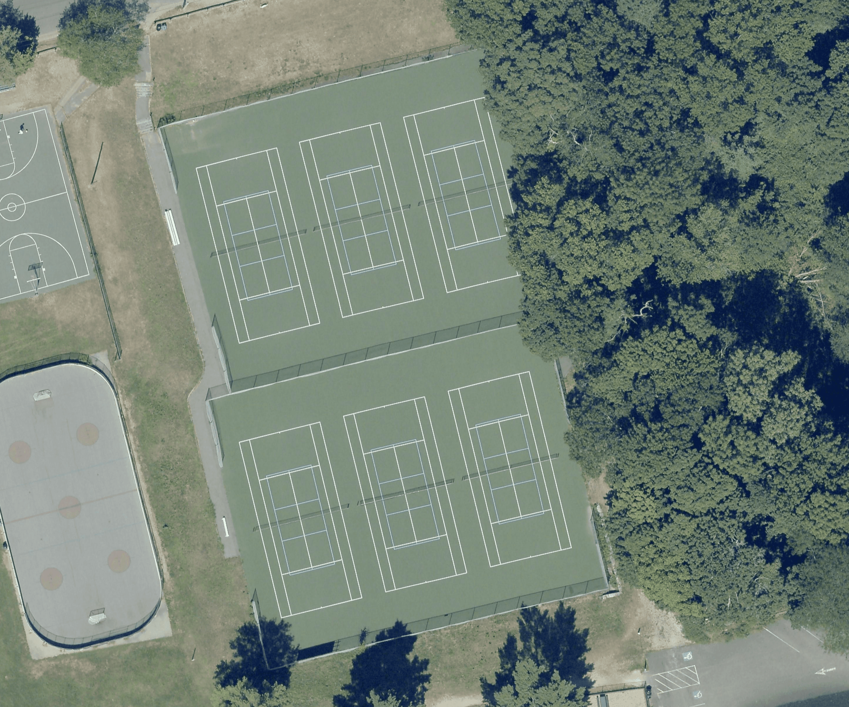 Cronin Field pickleball courts