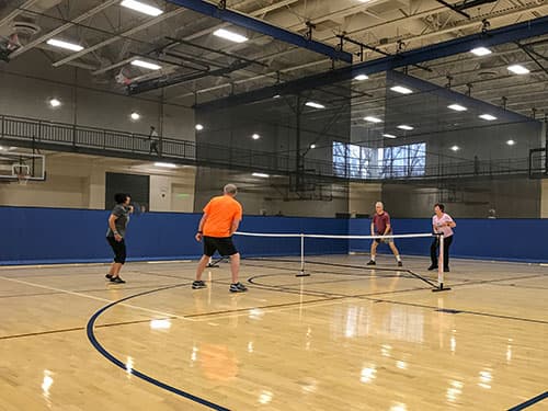 Eagan Community Center pickleball courts