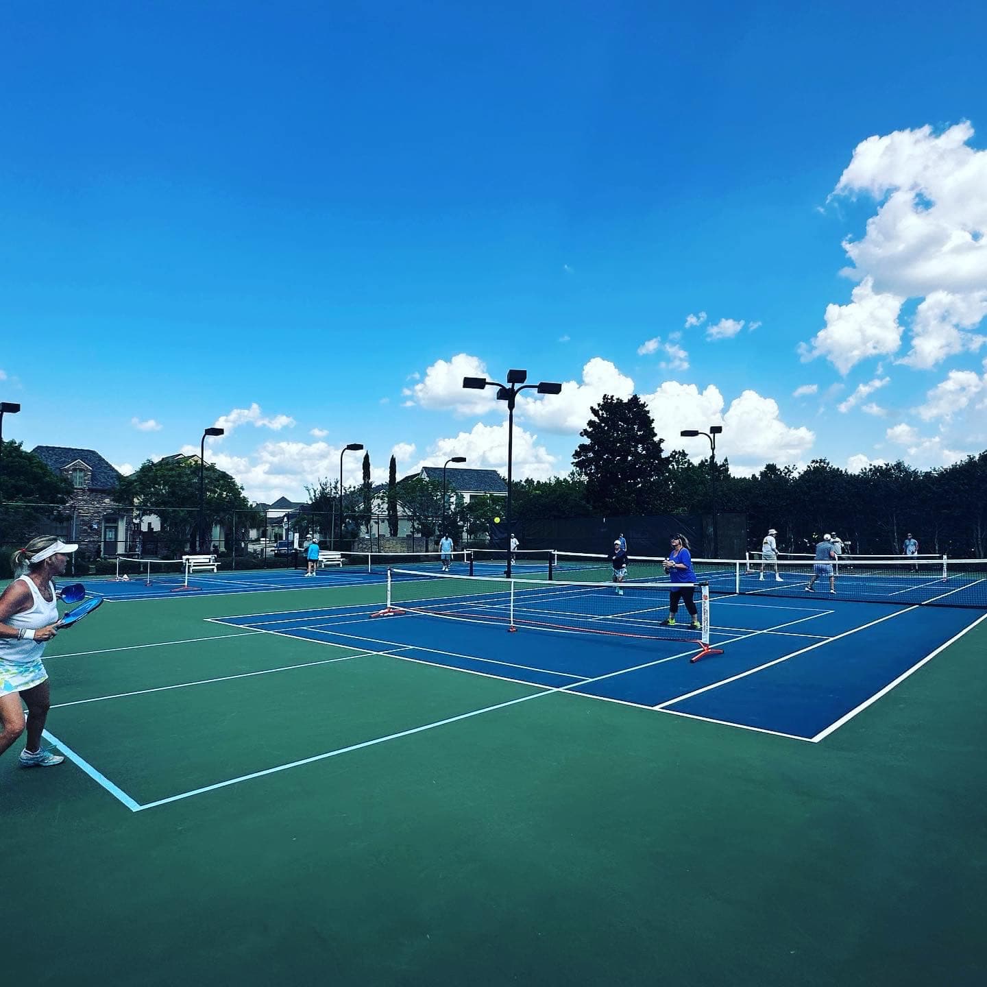 City Club at River Ranch pickleball courts