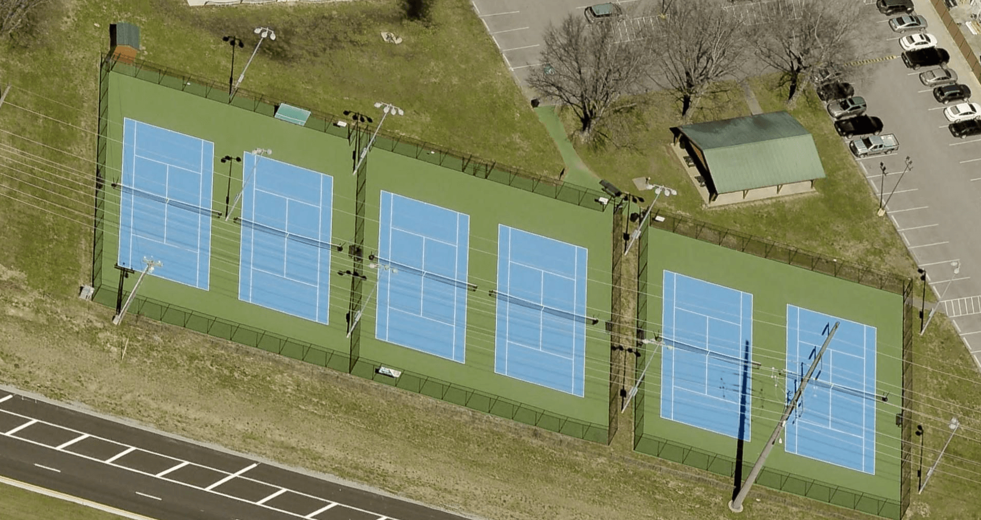 Franklin Recreation Complex pickleball courts