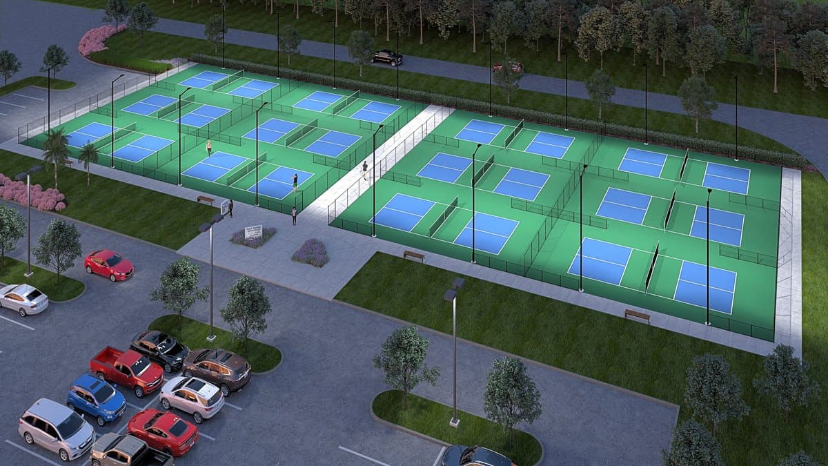 Gulf Shores Sportsplex pickleball courts