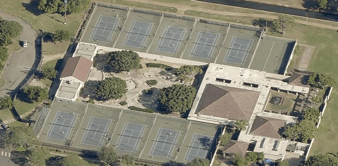 Ala Moana Regional Park pickleball courts