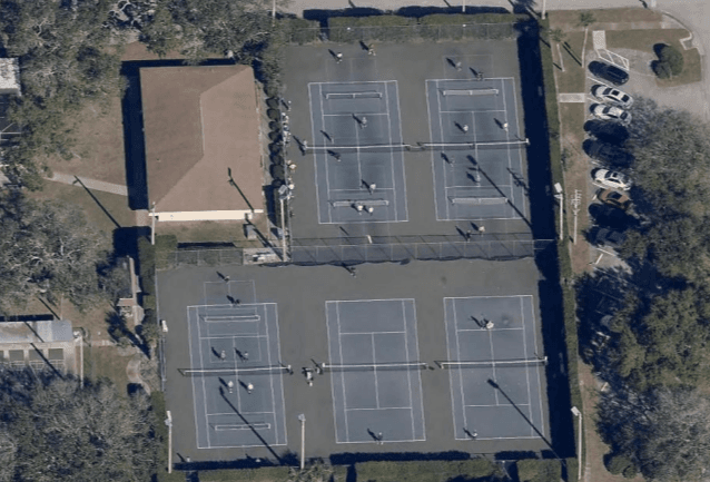 Nancy Hanson Recreation Complex pickleball courts