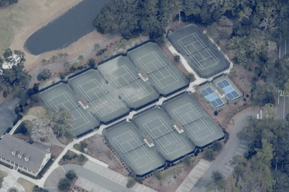 Port Royal Golf & Racquet Club pickleball courts
