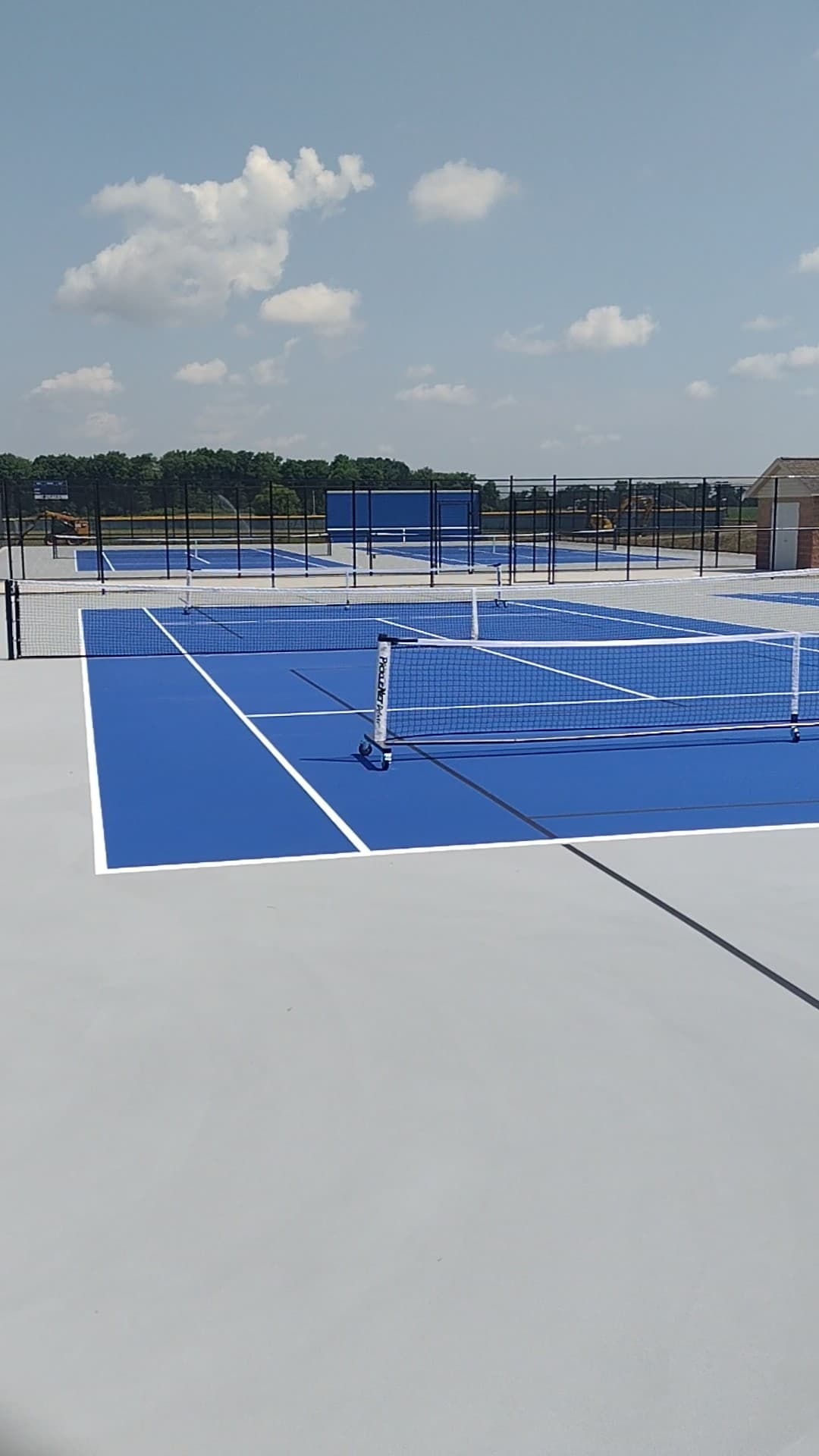 Ionia High School pickleball courts