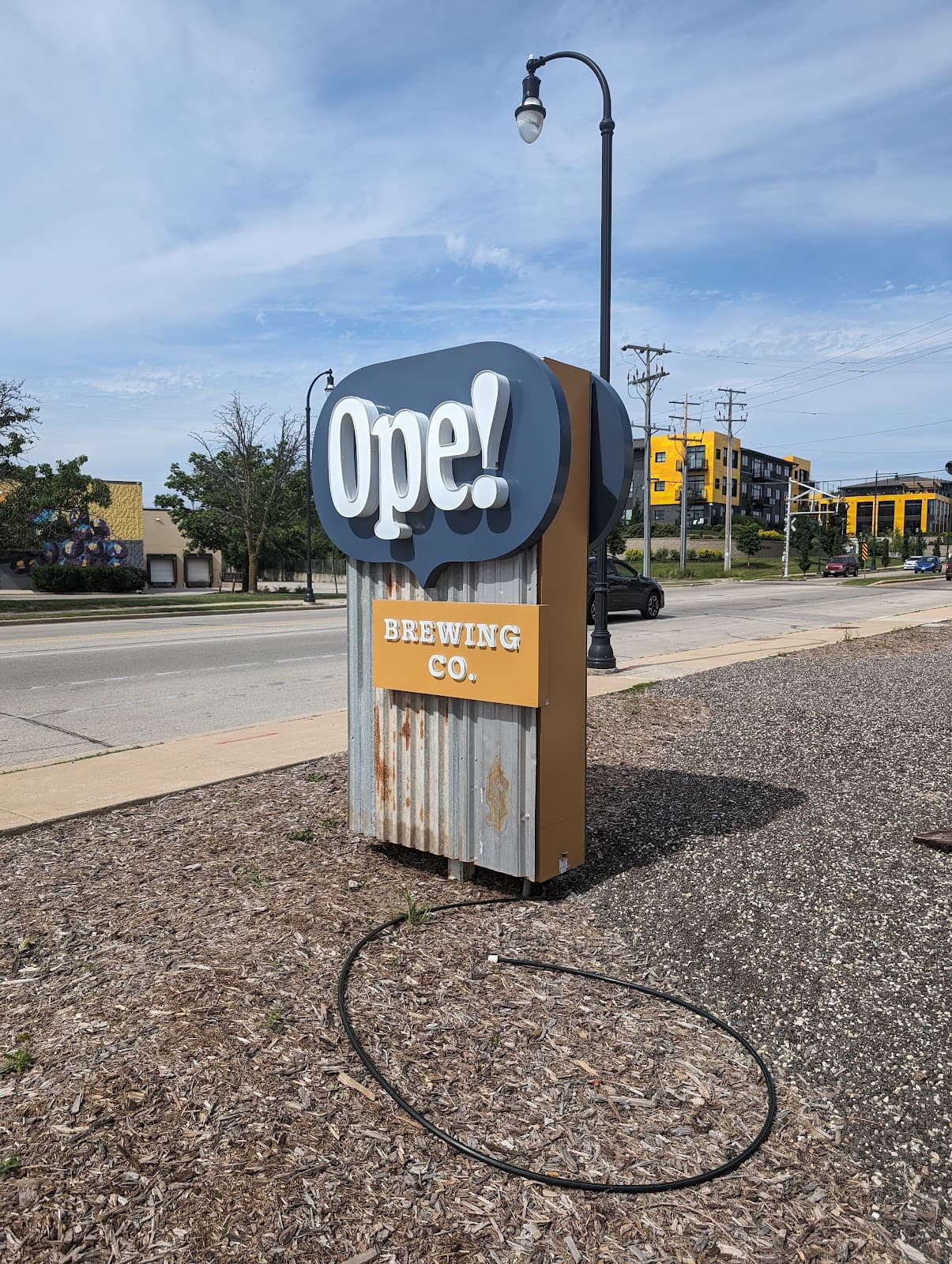 OPE! Brewing Co. pickleball courts