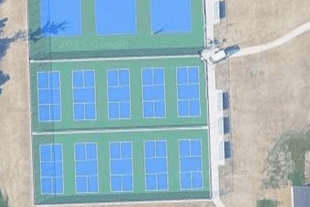 Garden city Middle school pickleball courts