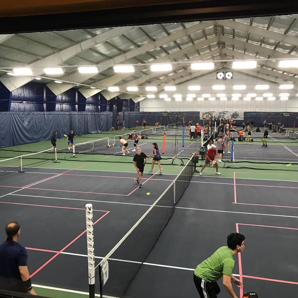North Haven Health & Racquet Club pickleball courts