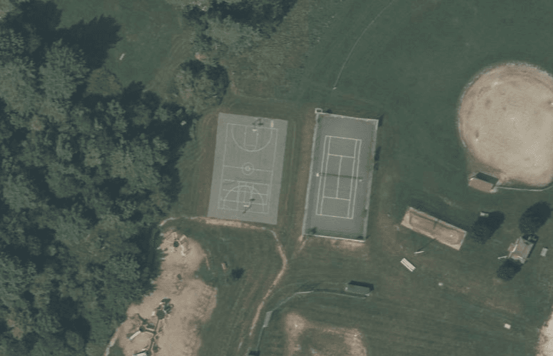 Bowdoinham Community School pickleball courts