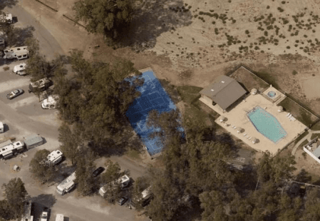 Thousand Trails RV Resort pickleball courts