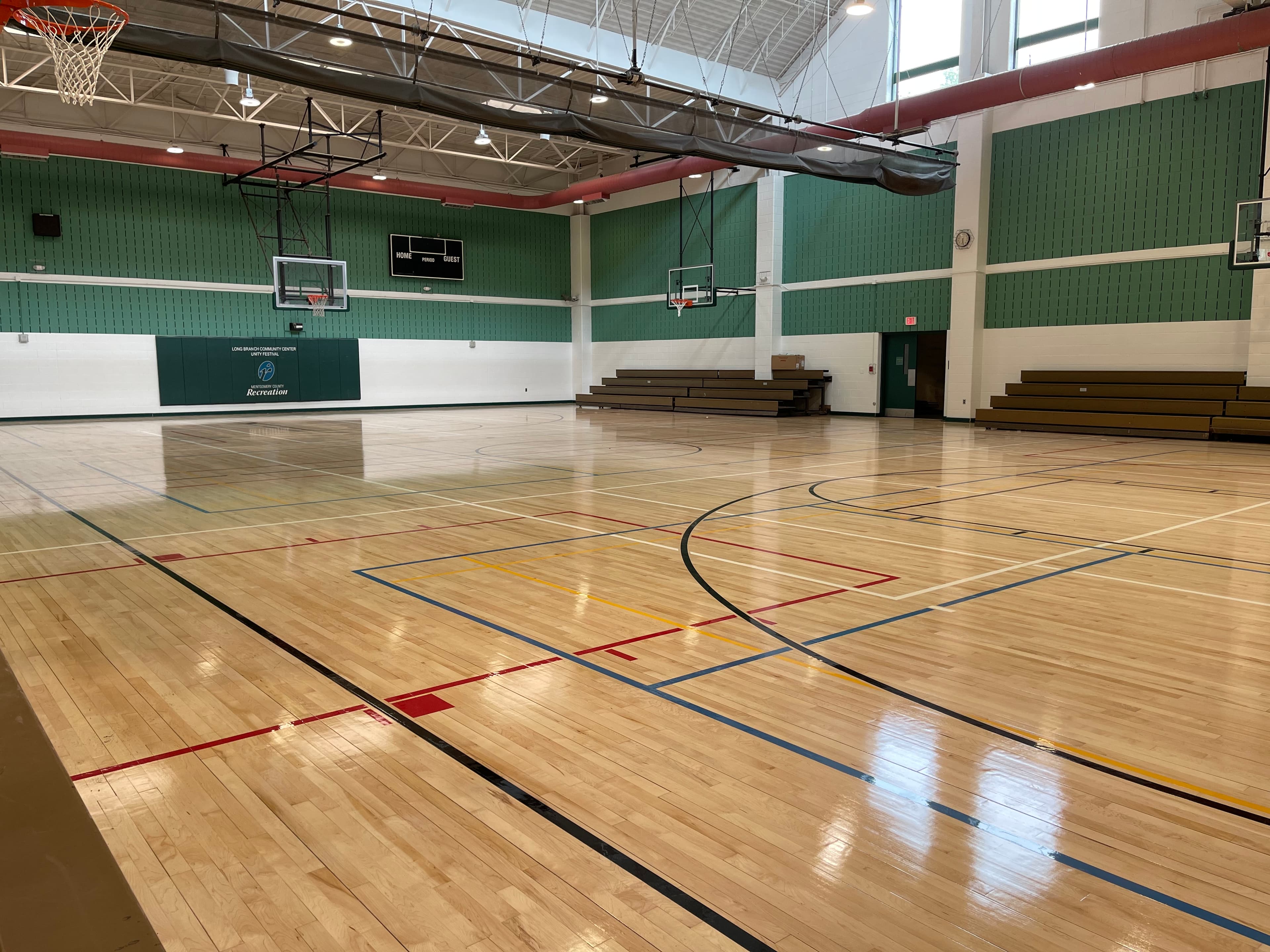 Long Branch Community Center pickleball courts