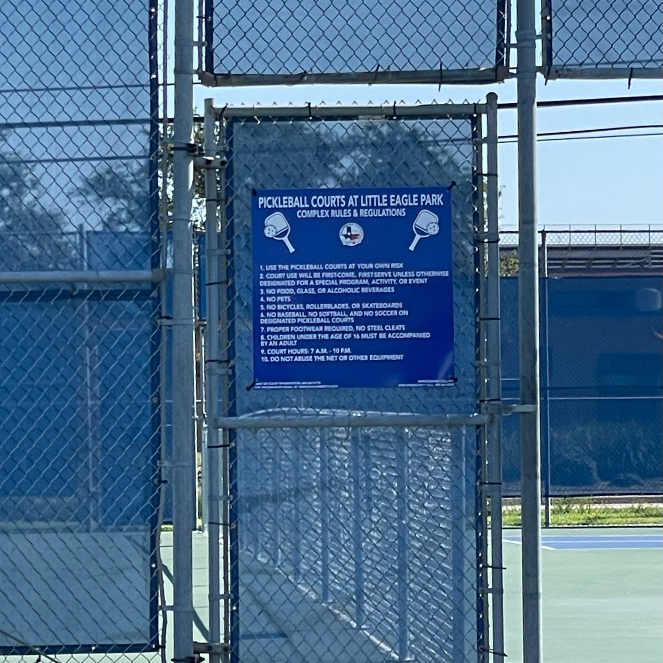 Little Eagle Park pickleball courts