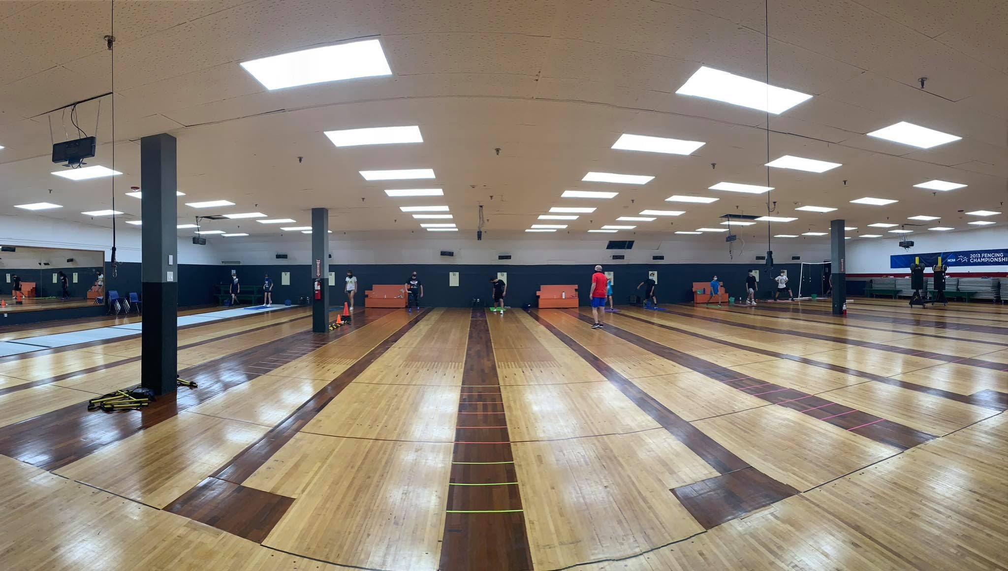 Mission Athletic Center pickleball courts